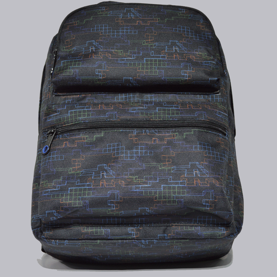 Premium Sublimation Backpack w/ 2 Zippered Pockets 6