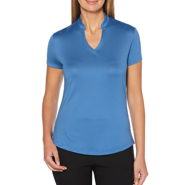 Callaway Ladies Fine Line Stripe Polo 6