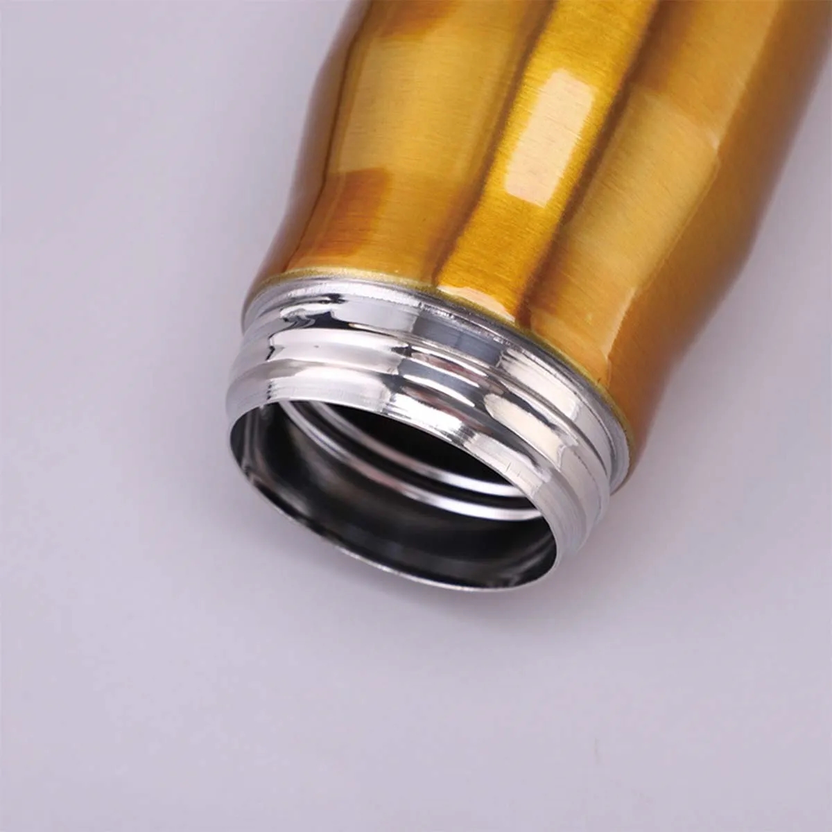Unique 17oz 304 Stainless Steel  Bullet Shape Water Bottle 7
