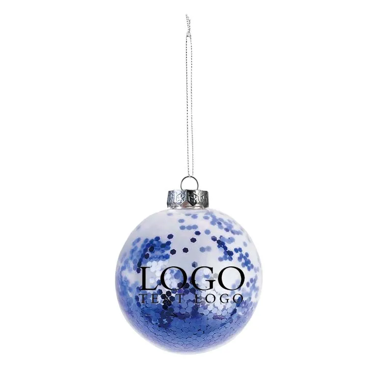Shatter Resistant Confetti Holiday Ornaments 4