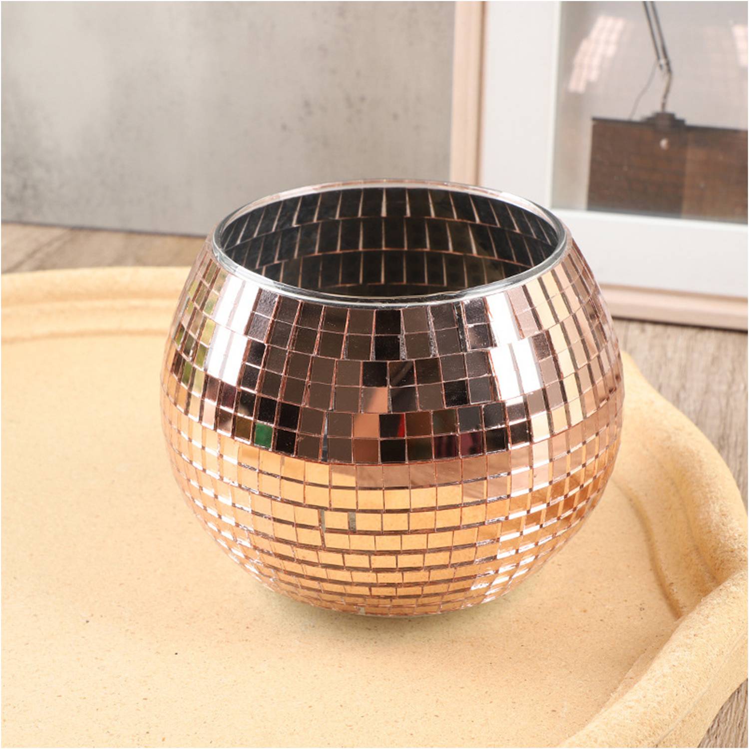 Large Mirror Ice Bucket, Laser Champagne Chiller 5