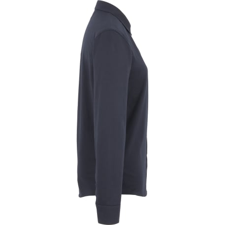 TATRA Eco Long Sleeve Knit Button Up Shirt-Women's 16