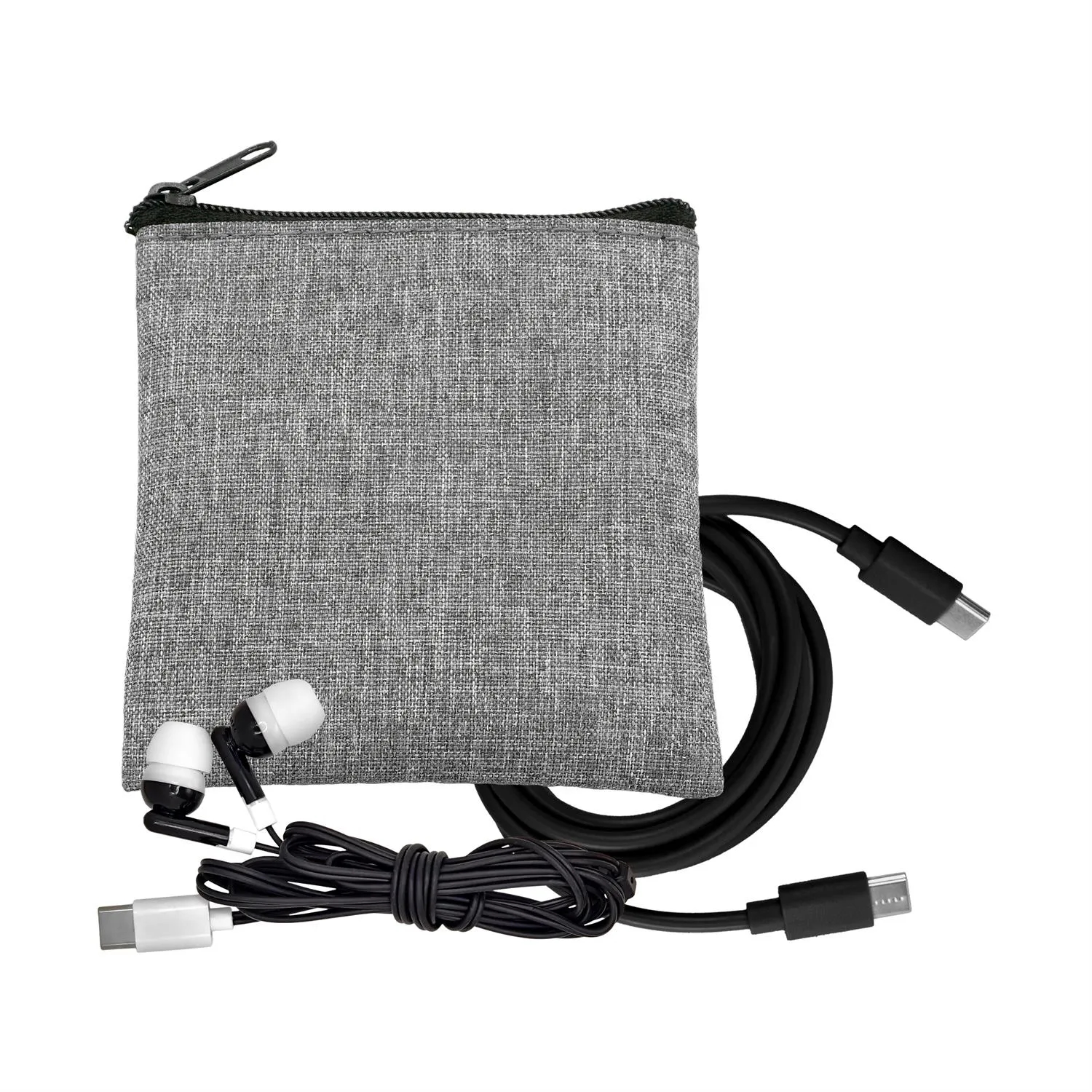 Recycled C to C Cable & Ear Bud Set 17