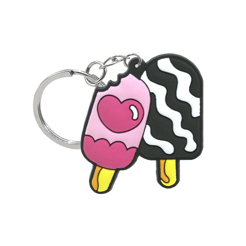 Custom Logo and Shape PVC Keychain 12
