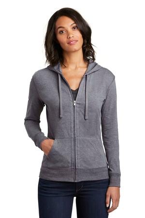 Women's Fitted Jersey Full-Zip Hoodie