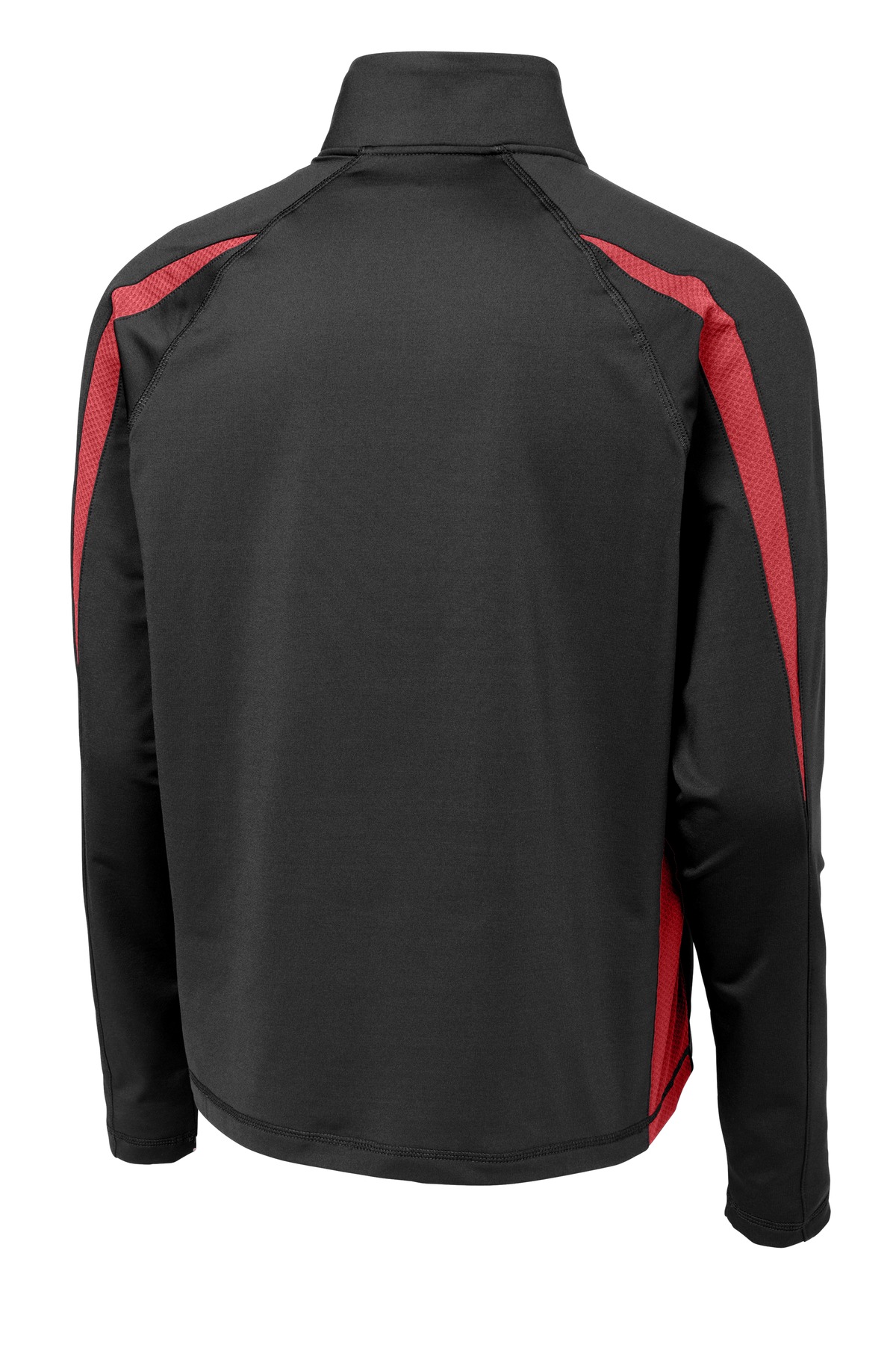 Sport-Tek Sport-Wick Stretch 1/4-Zip Colorblock Pullover. ST851, custom hoodie or sweatshirt with logo imprint 23