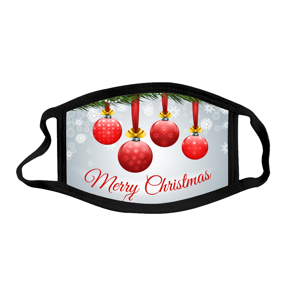 Christmas Polyester Face Mask Full Color 6