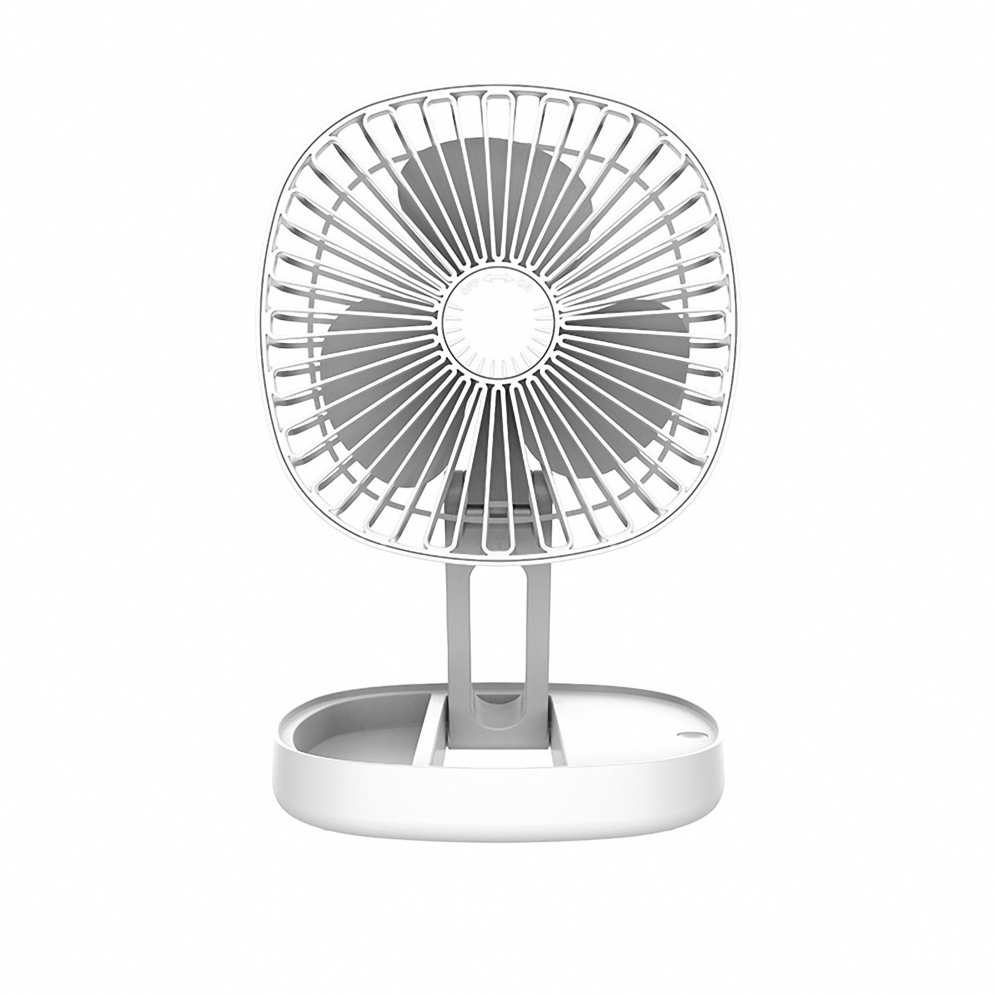 Portable Foldable 6.6" Desktop Aromatherapy Humidifier Fan 3