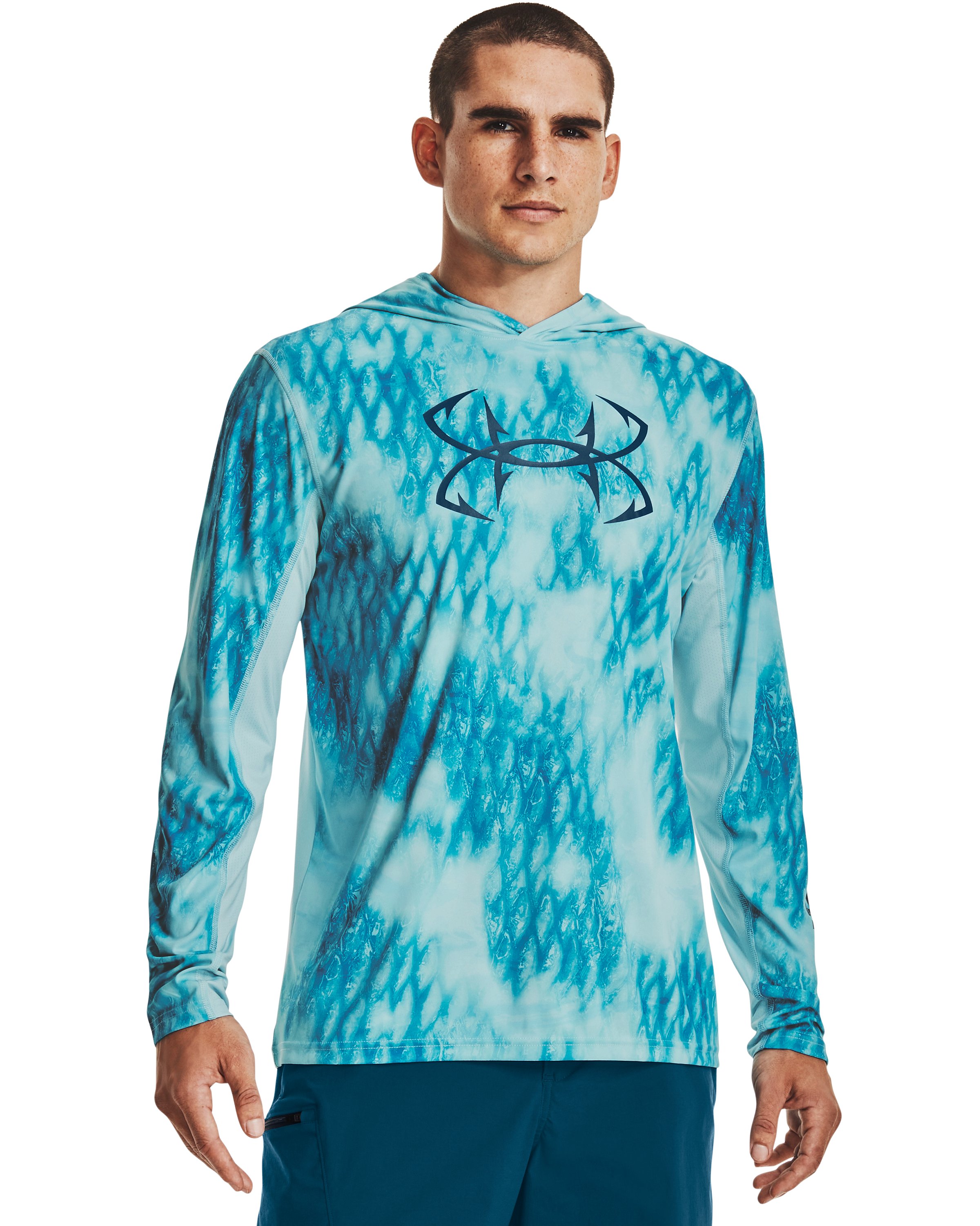 Men's UA Iso-Chill Shorebreak Camo Hoodie 7