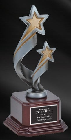 Ascension Star On Rosewood Base 1