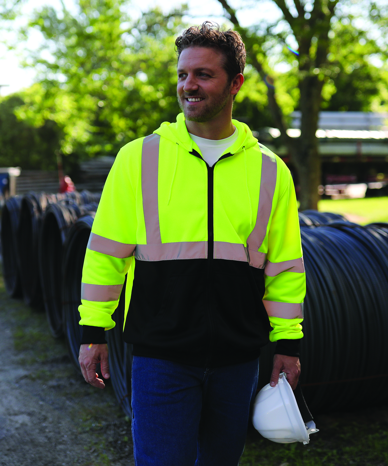 Signal Hi-Vis Full Zip Hoodie