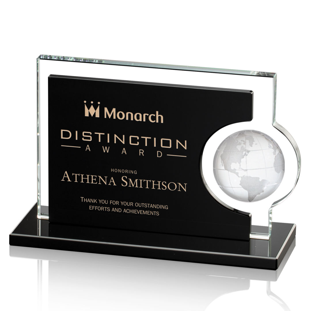 Calvina Globe Award - Black 4