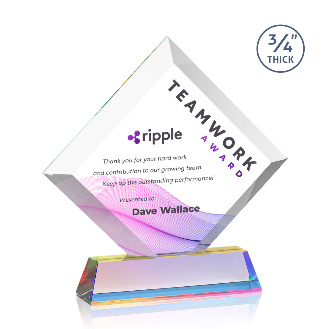 Belaire VividPrint™ Award on Newhaven Base - Prismatic 11