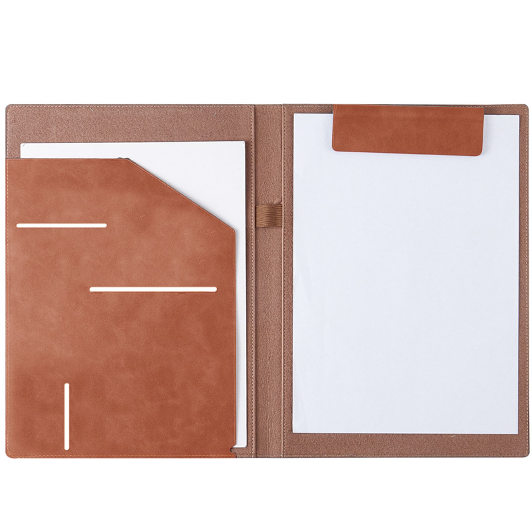 Multifunctional A4 Leather Portfolio Folder 1