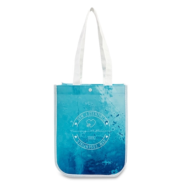 Laminated RPET Shopping Bag with Round Cornered 3