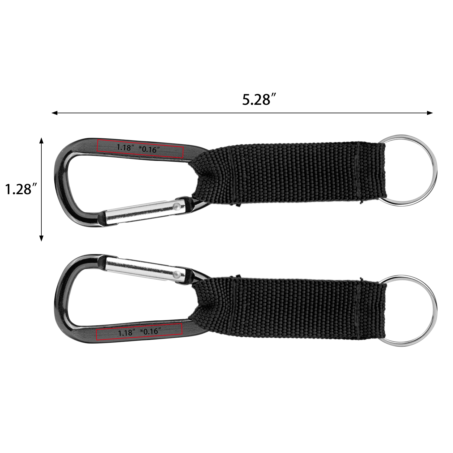 Moab Carabiner and Key Ring