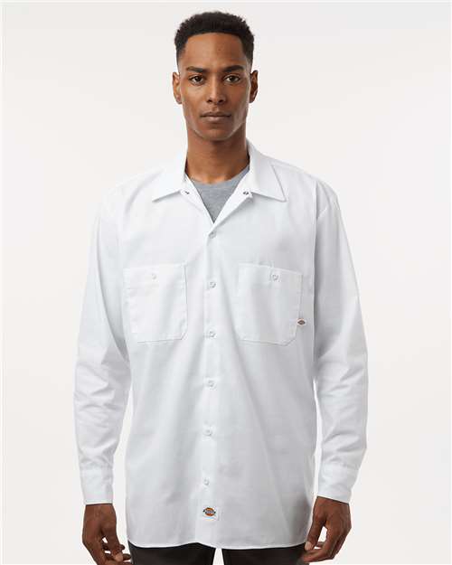 Men's Tall Industrial Long Sleeve Work Shirt - L535T 26