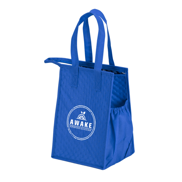Eat Right Cooler Tote, custom cooler bag with logo imprint 2