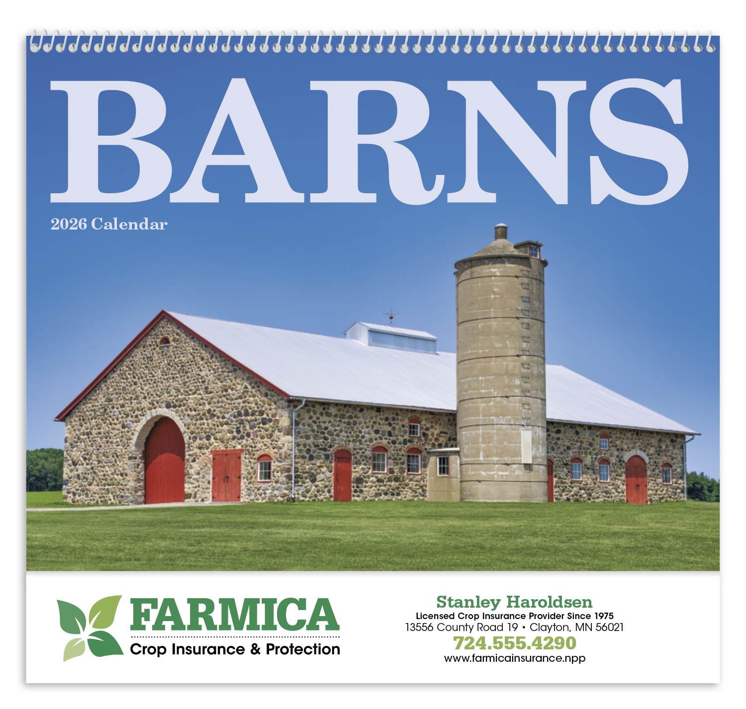 Triumph® Calendars Barns Calendar 6