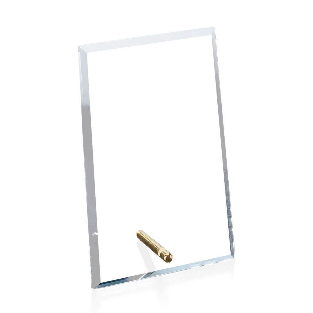 Windsor Rectangle Vertical Award - Gold 10