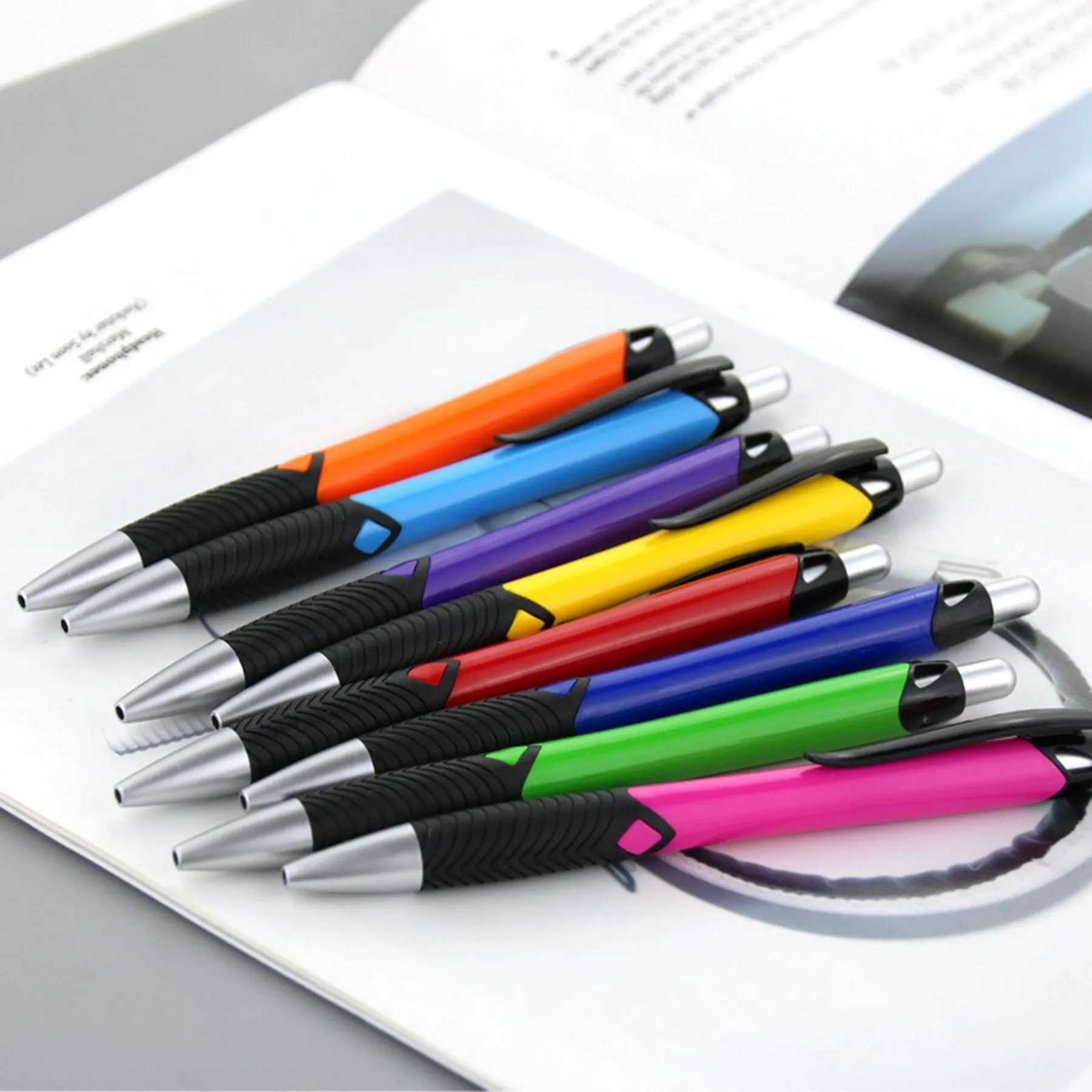 Multi-color Soft Rubber Gourd Ballpoint Pen 4