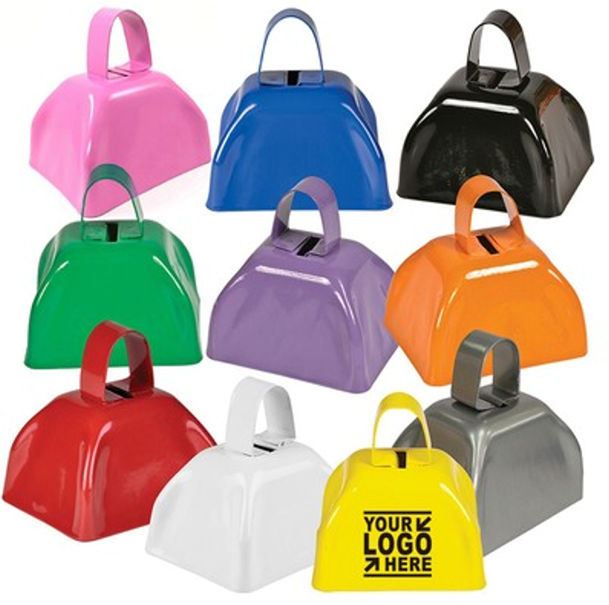 3-Inch Classic Handheld Small Cowbell Noisemaker 2