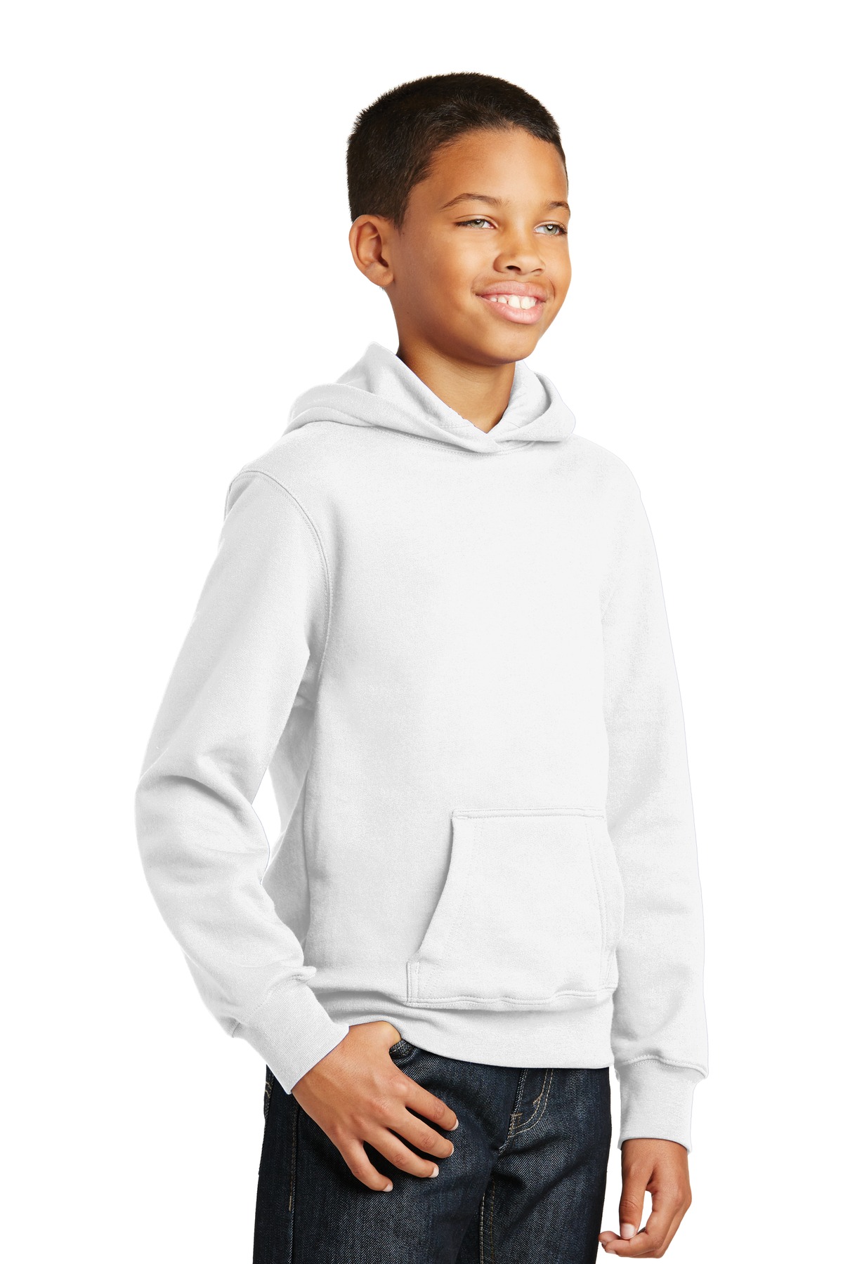 Port & Company® Youth Fan Favorite Fleece Pullover Hooded Sweatshirt 40