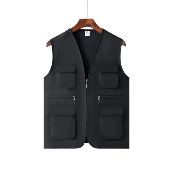 Multi-Pocket Volunteer Vest - Functional Utility Wear 12