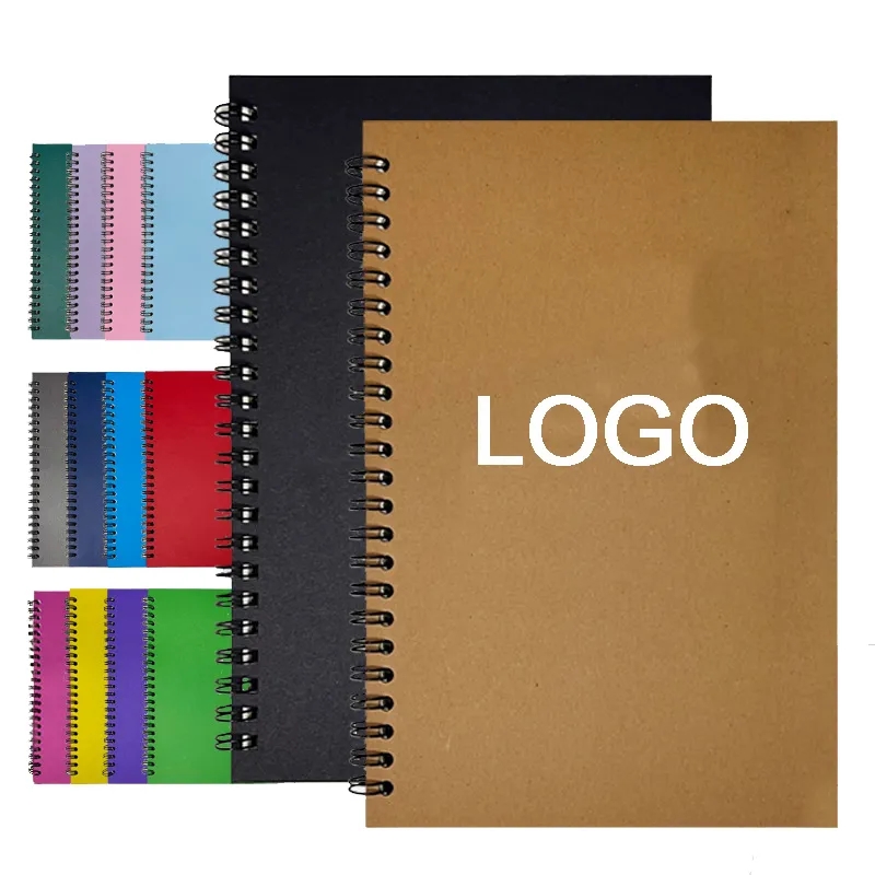 Kraft Cover Spiral Notebook 5