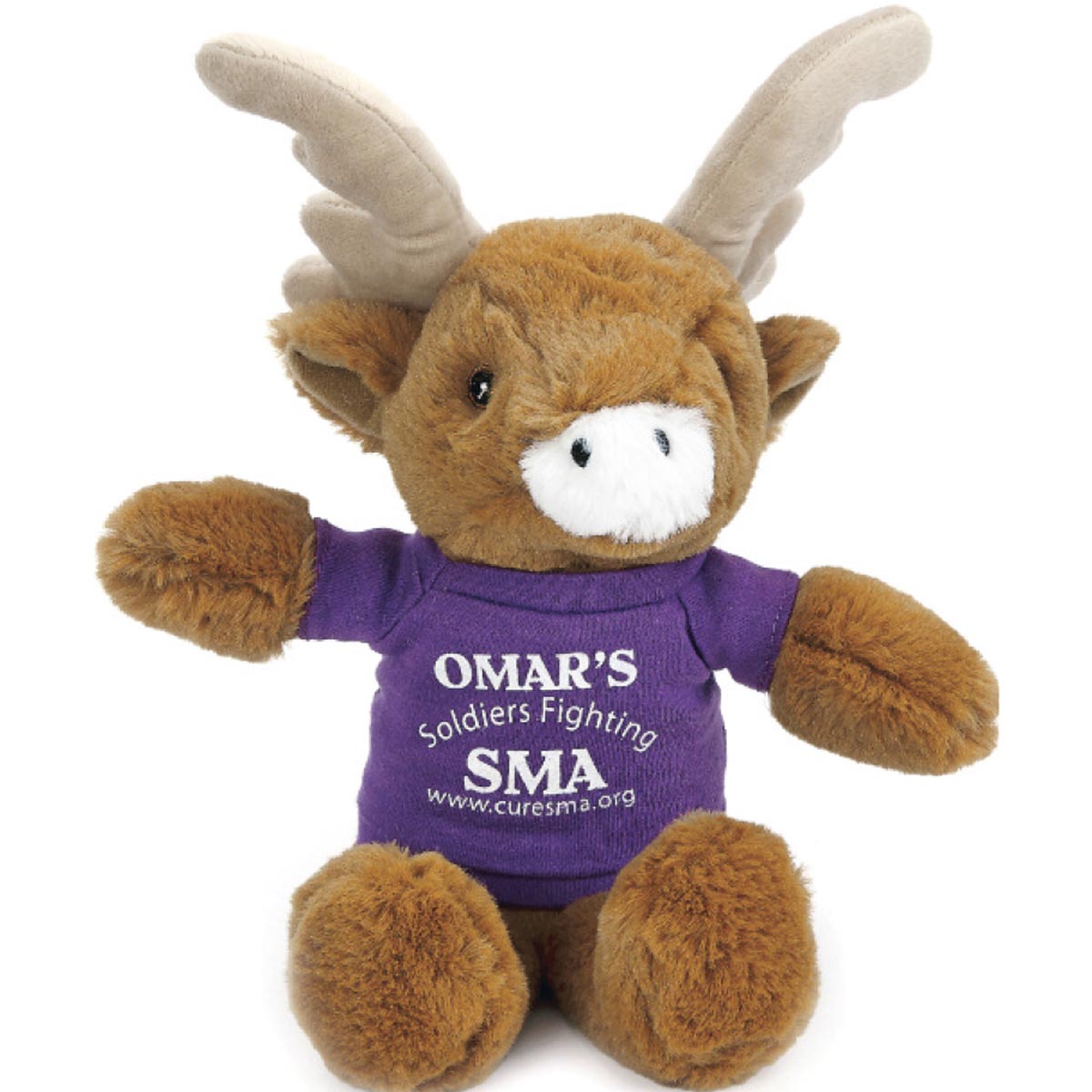 9" Cuddle Plush Friend- Reindeer 2
