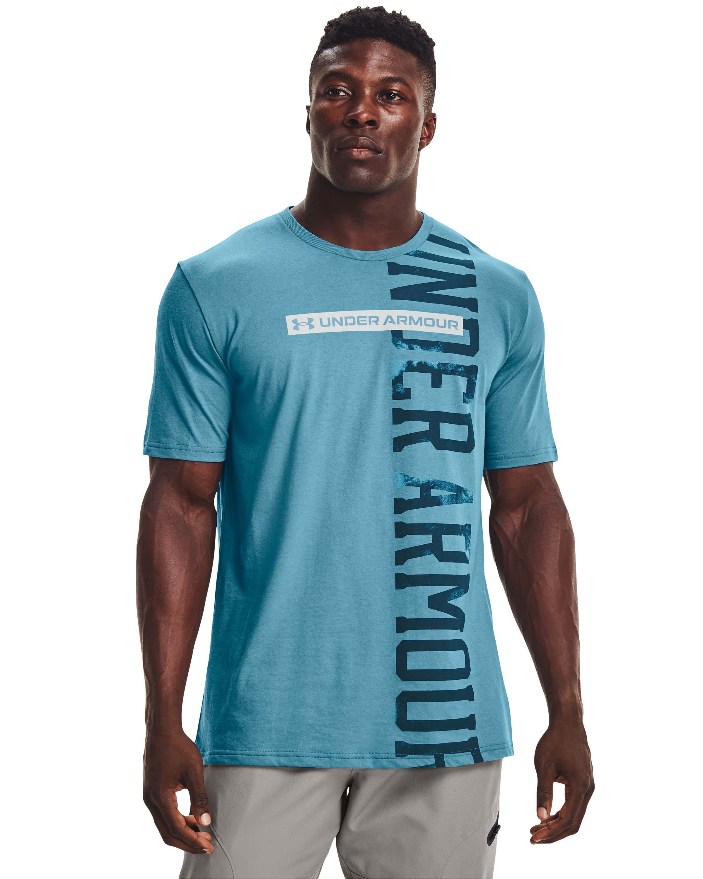 UA Vertical Signature Men's Short Sleeve 5