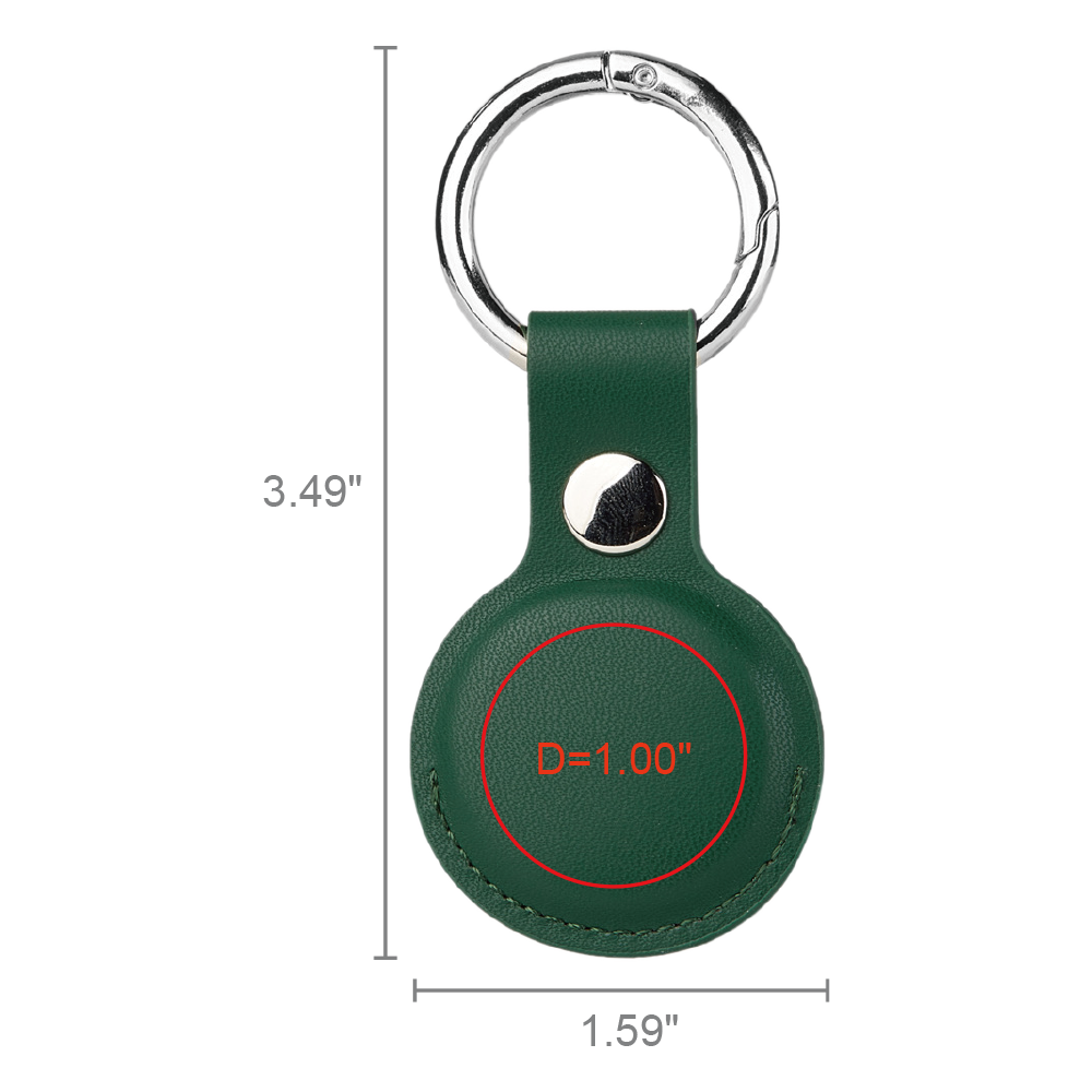 Apple AirTag Leatherette Case On-demand