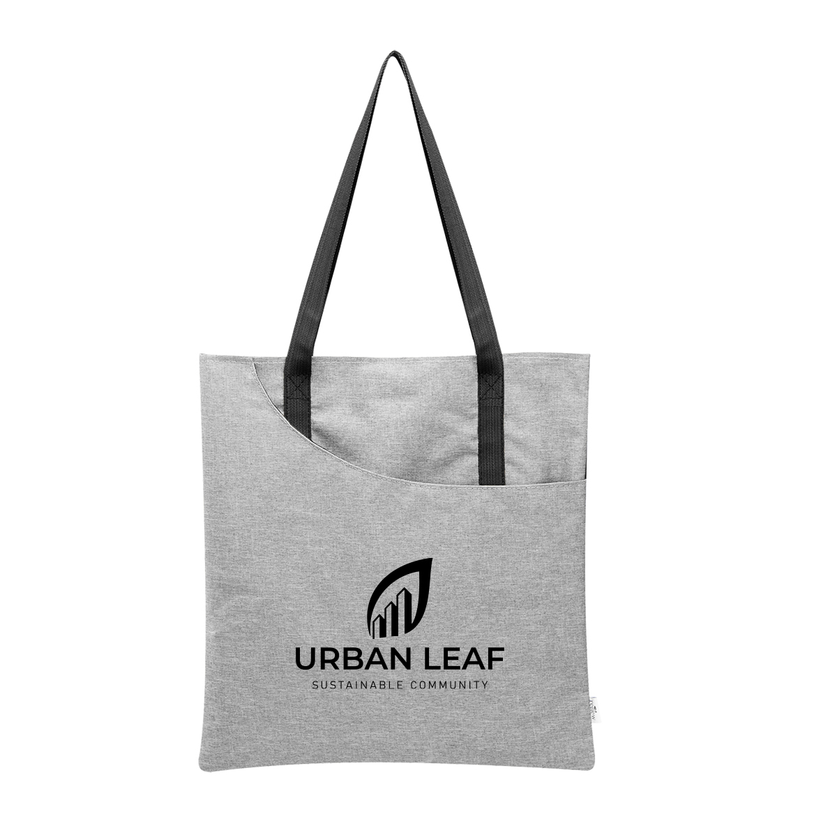 Swoop Heathered rPET Tote Bag 8
