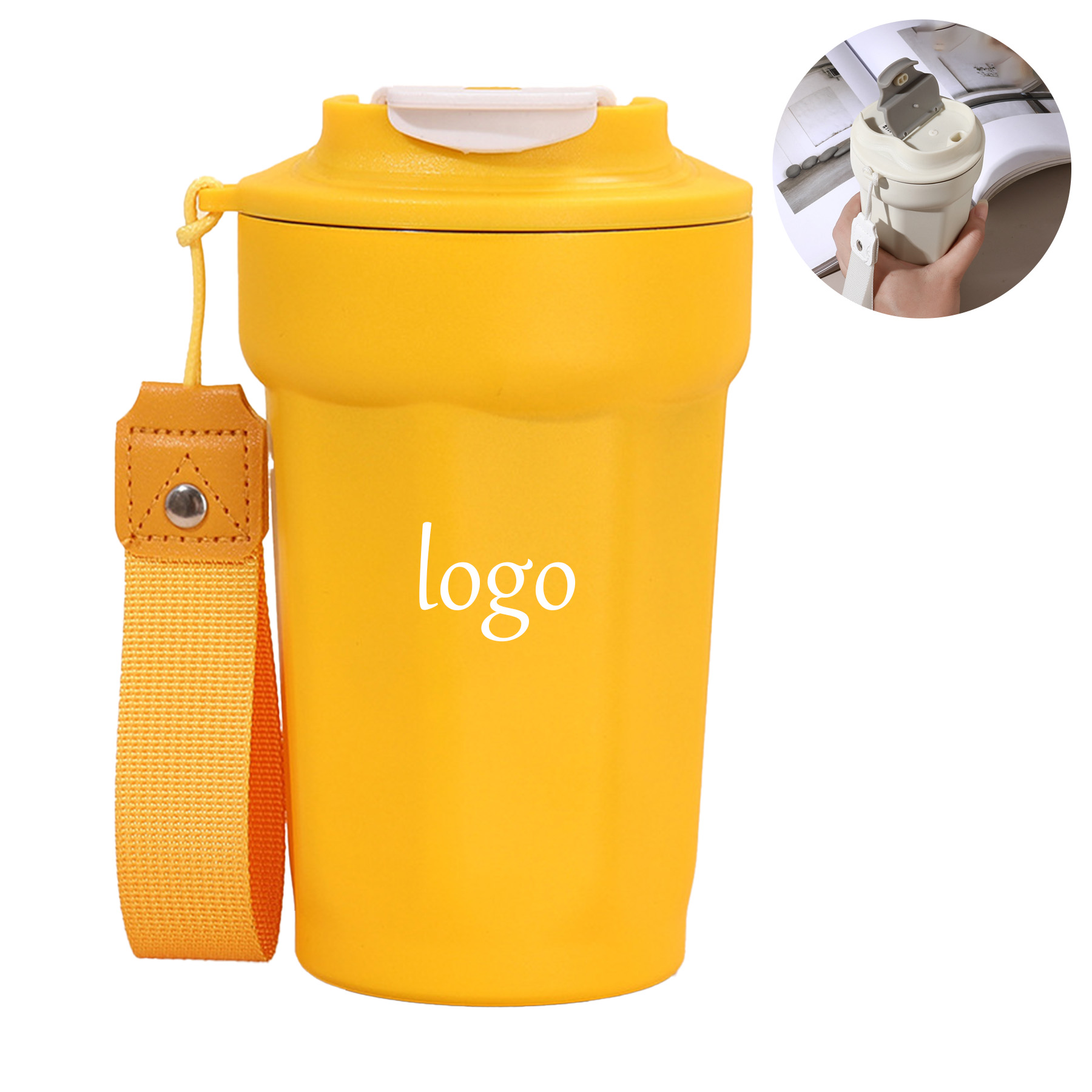 13oz Octagon Insulated Mug 8