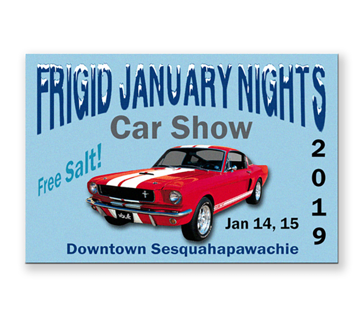 Full color metal dash plaques 6-9 sq" 2
