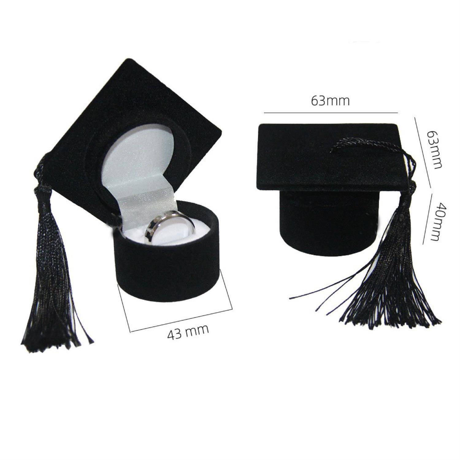 Graduation cap Ring box 3