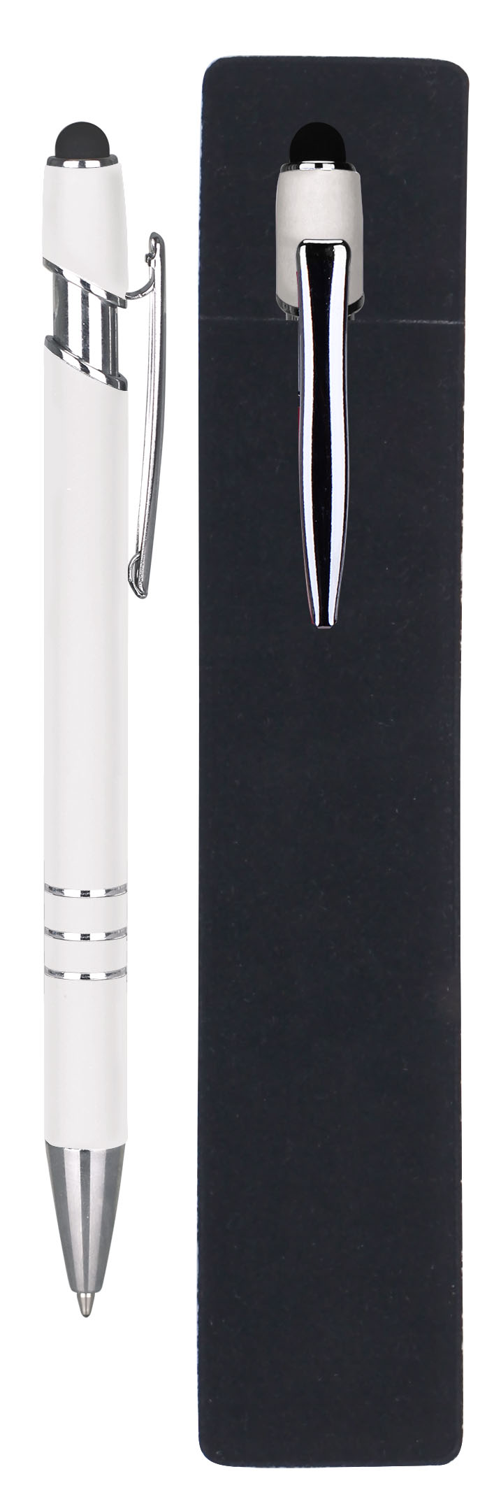 Soft-Touch Stylus Pen w/ PE-Pouch 8