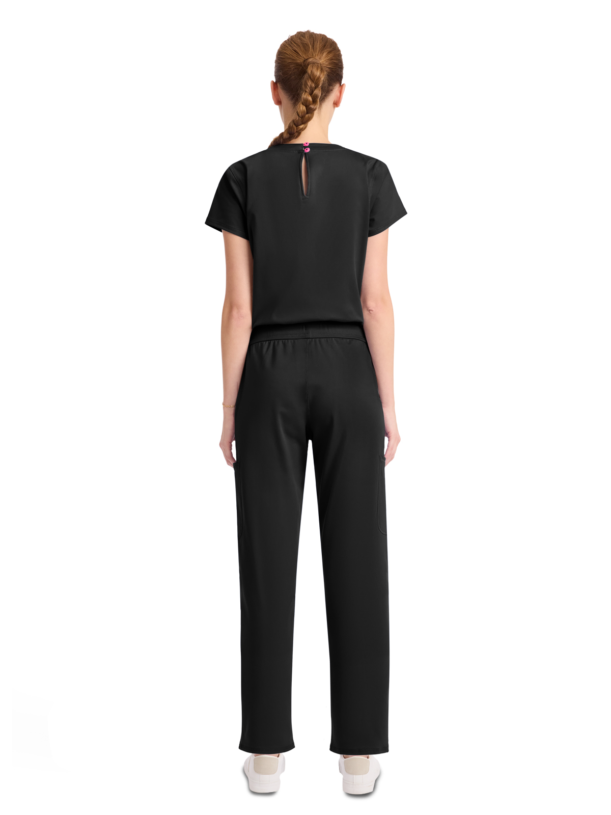 Med Couture - MC AMP KNIT - Women's 5-Pocket V-Neck Jumpsuit 7