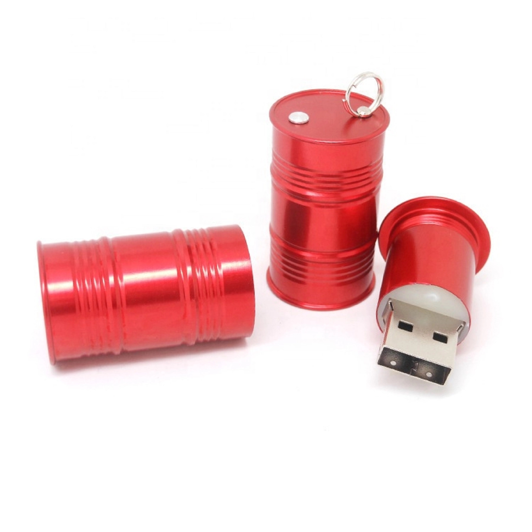 Metal Oil Drum USB Flash Drive 2