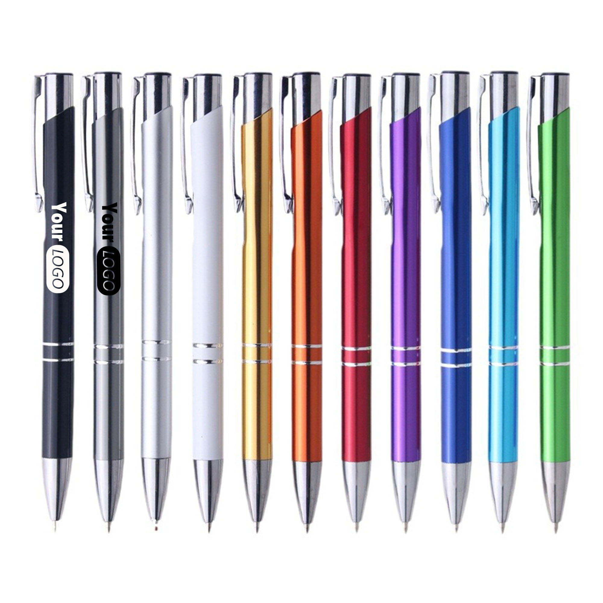 Metal Aluminum Ballpoint Pen 3