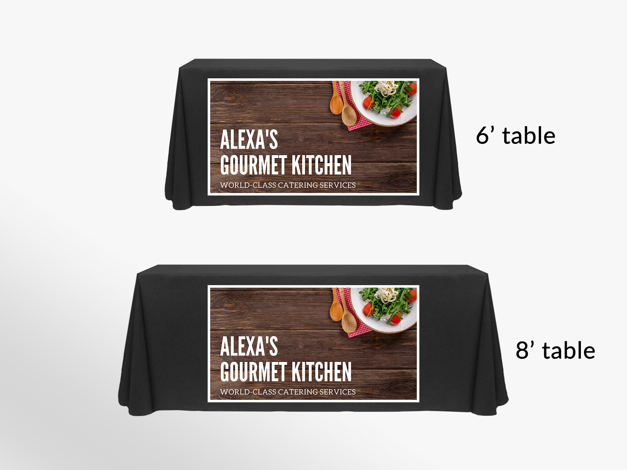 6'/8' Premium Convertible Table Throw