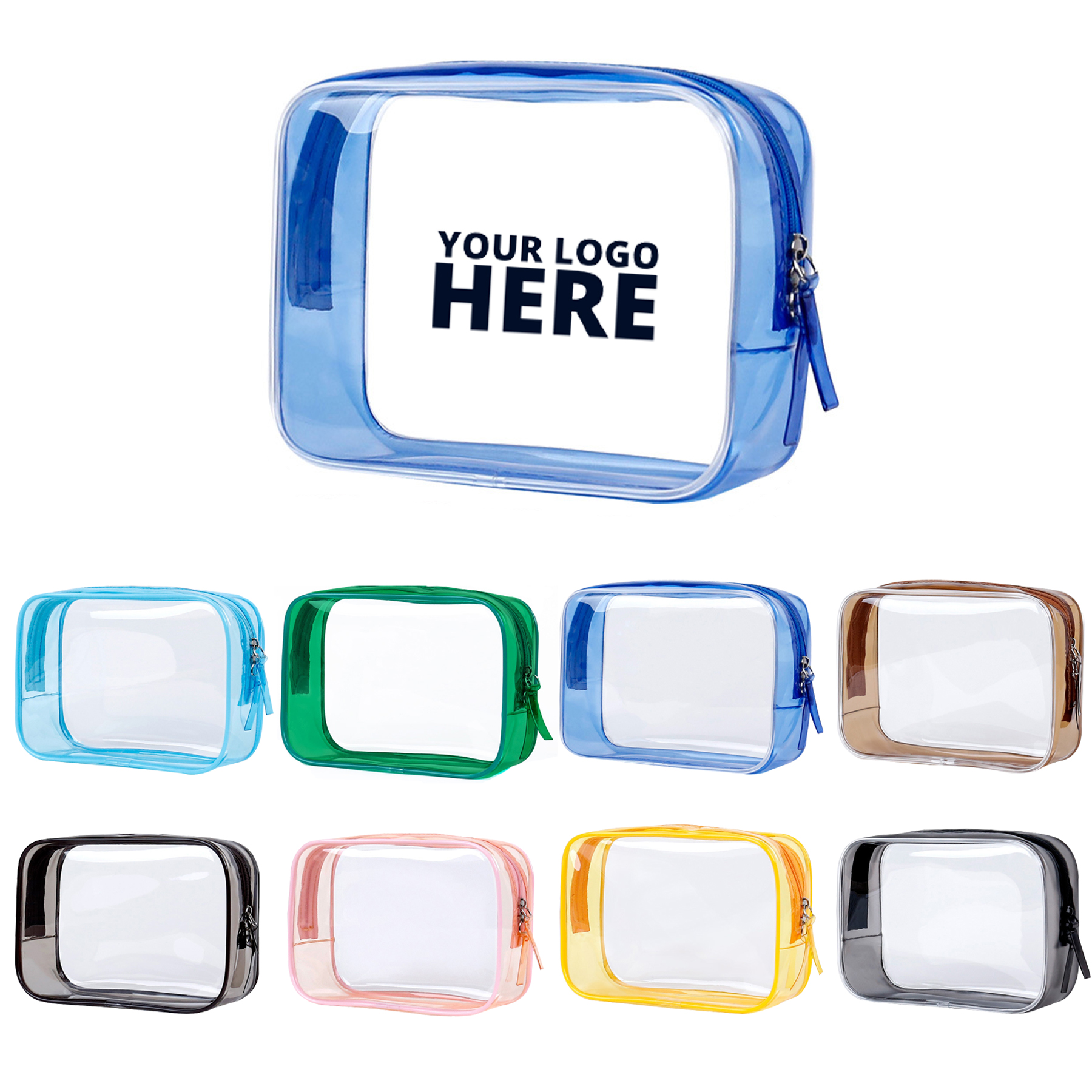 Clear Makeup Bag With Zipper 2