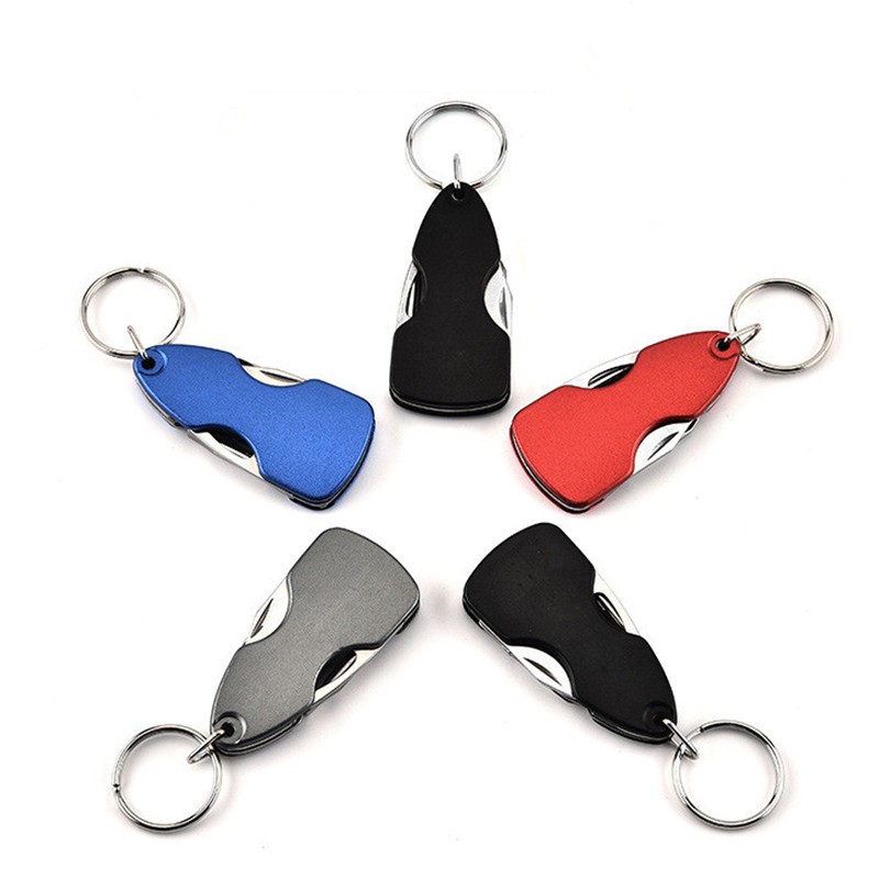 Stainless Steel Key Chain Pocket Multi-Tool 8
