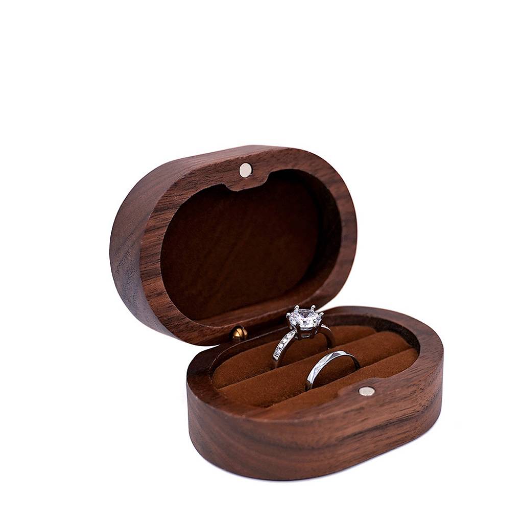 Oval Ring Box(Clear Top Optional) 5