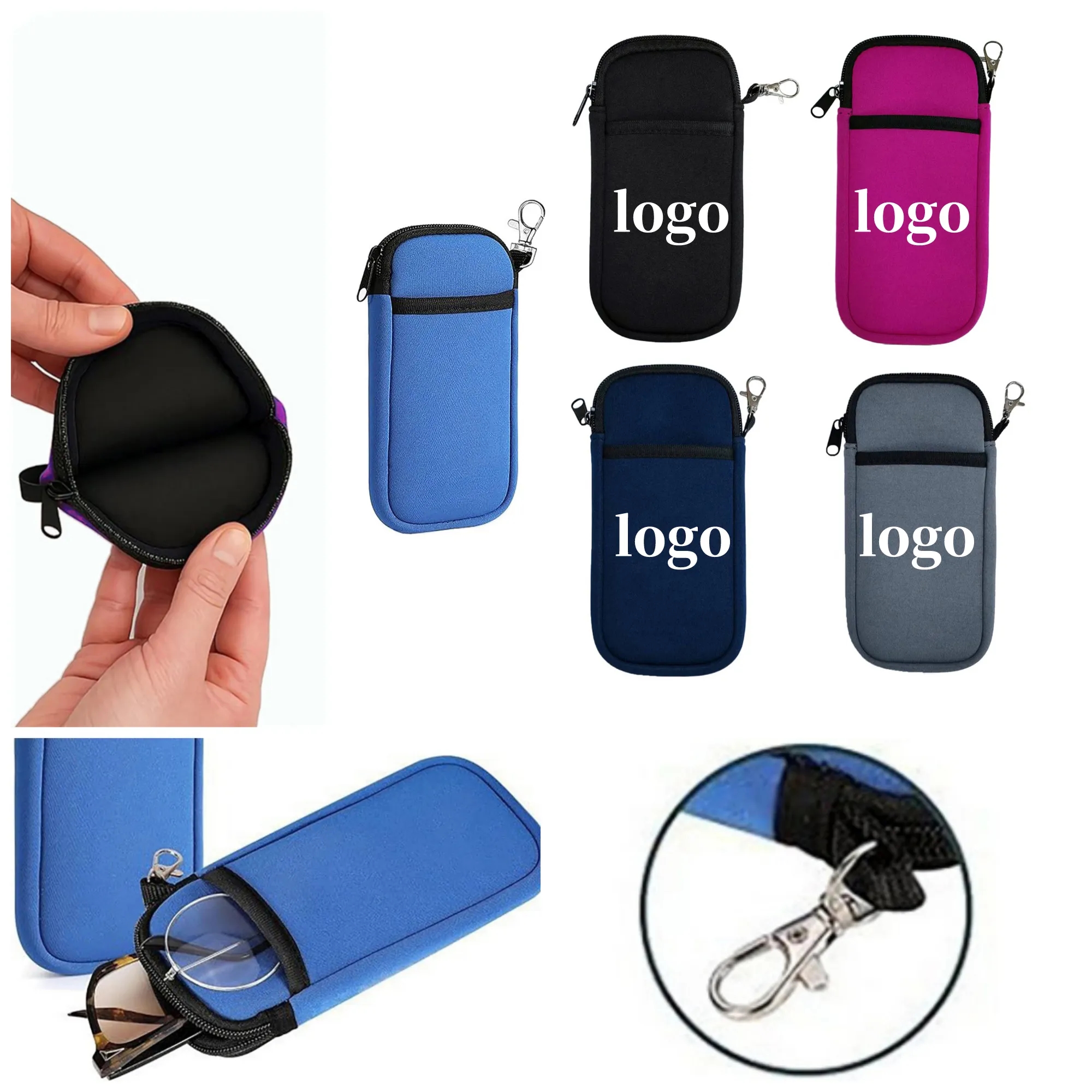 Neoprene Cell Phone Sleeve Pouch Case 12