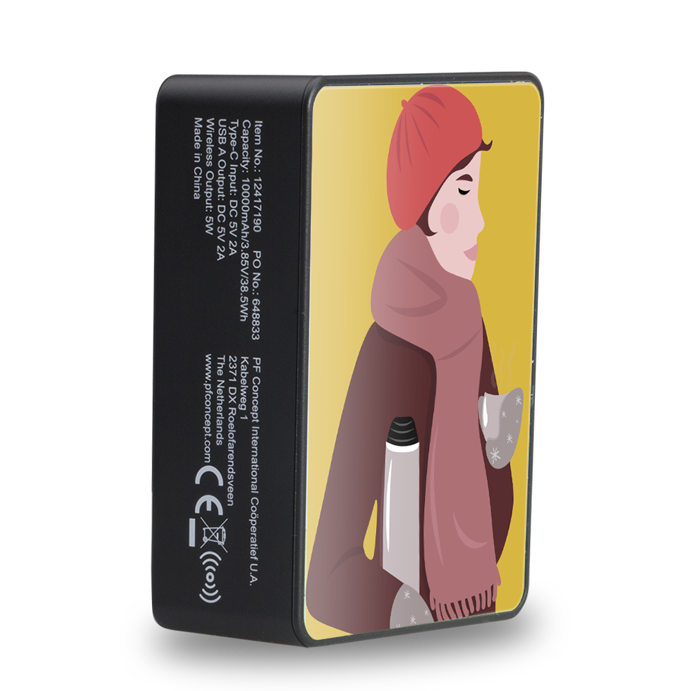 Looking Glass 10000mAh Wireless Power Bank 9