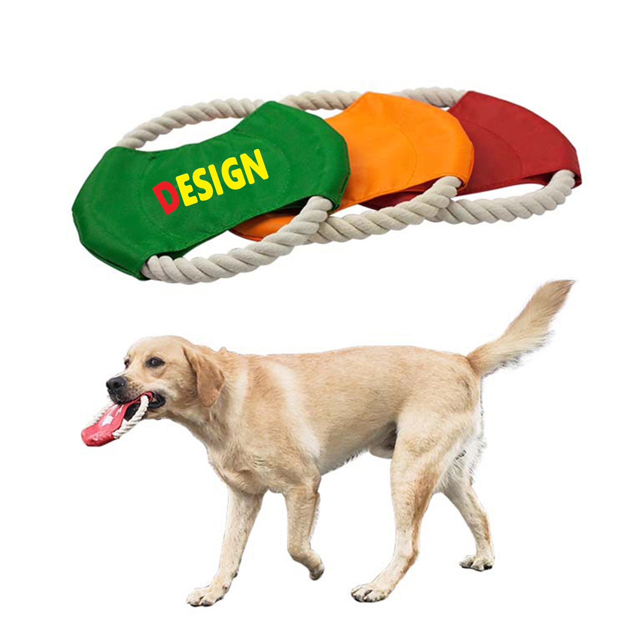 Cotton Rope Pet Flying Disc 2