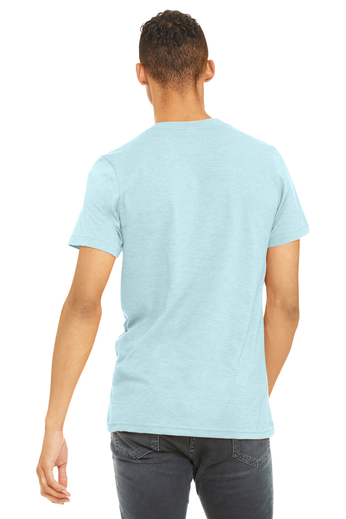 BELLA+CANVAS Unisex Heather CVC Short Sleeve Tee. BC3001CVC 34