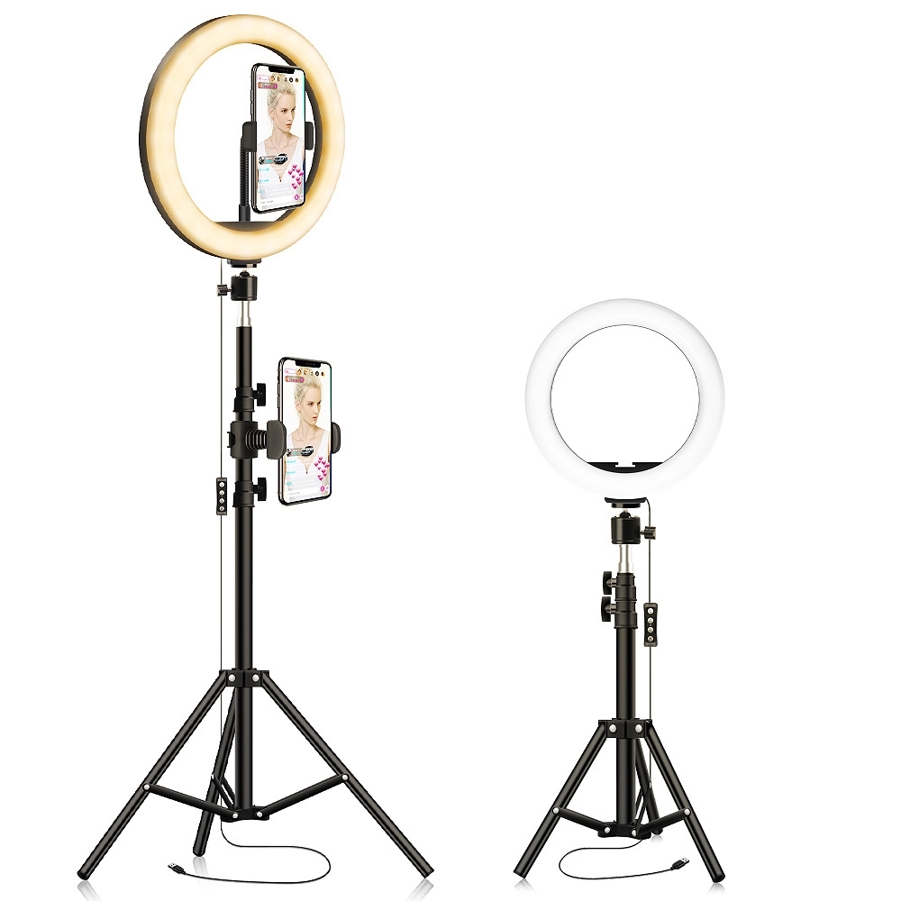 Ring Light with Tripod and Phone Holder 11