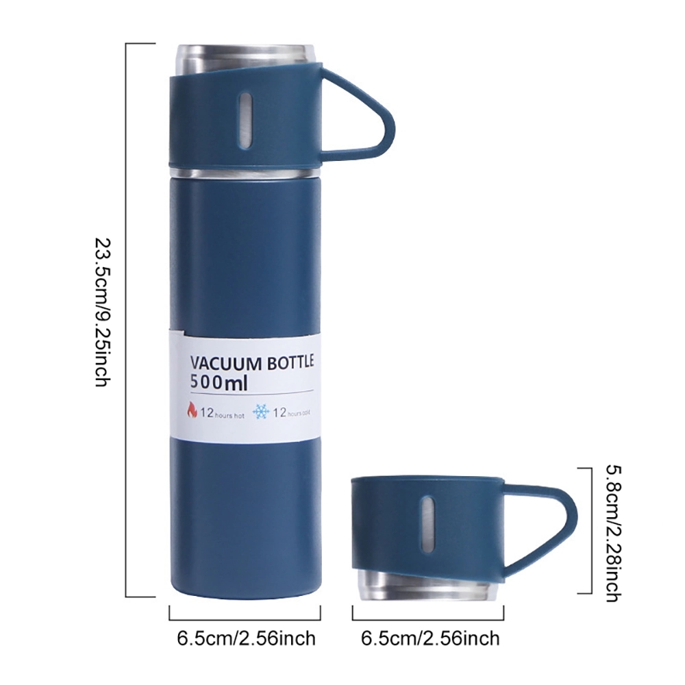 17Oz Stainless Steel Vacuum Insulated Bottle Set 6
